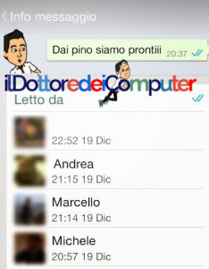 Come Scoprire Quando è stato letto un Tuo Messaggio su WhatsApp