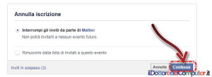 Eventi di Facebook