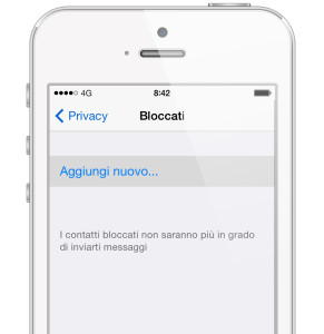 Bloccare contatto WhatsApp