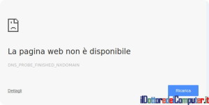 dns probe finished nxdomain