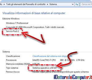 Windows 7 bit e service pack