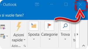 outlook uscita