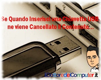 Se viene Cancellato Automaticamente il Contenuto di una USB