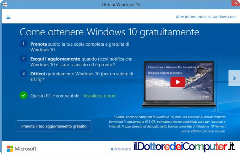 Aggiornare a Windows 10, farlo o no?