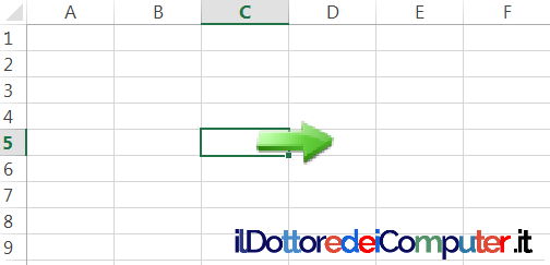 Come Spostarsi con INVIO a Destra in Excel (+ VIDEO)