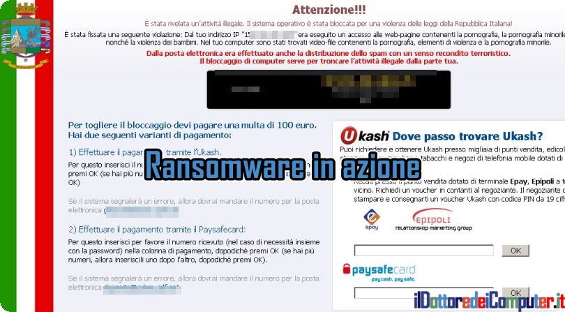 Ransomware, sei stato infetto? Come si diffonde? (Parte 2)