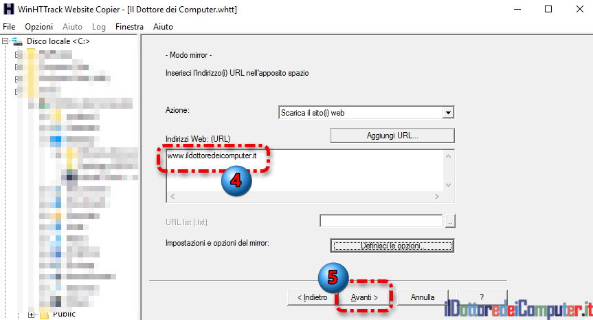 Scaricare un Sito Internet