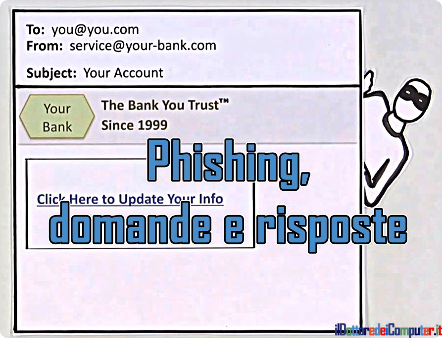 Phishing, 5 domande e 5 risposte