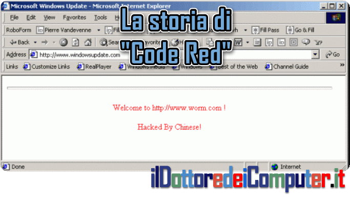 Code Red. Un virus, una storia.