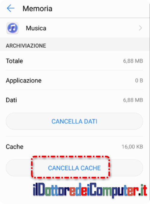 Come Cancellare la Cache in Android