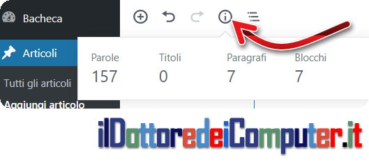 Quante Parole in un Post (e come contarle in WordPress)