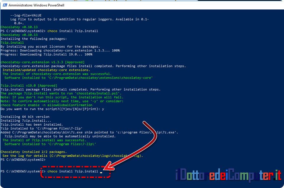 Come Installare i Programmi più noti da PowerShell