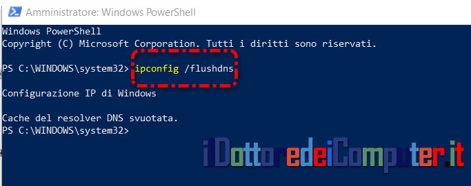 Come Svuotare la Cache DNS