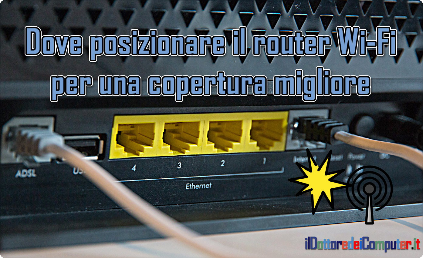 Perché dovresti montare il tuo router Wifi sul soffitto (e come farlo)