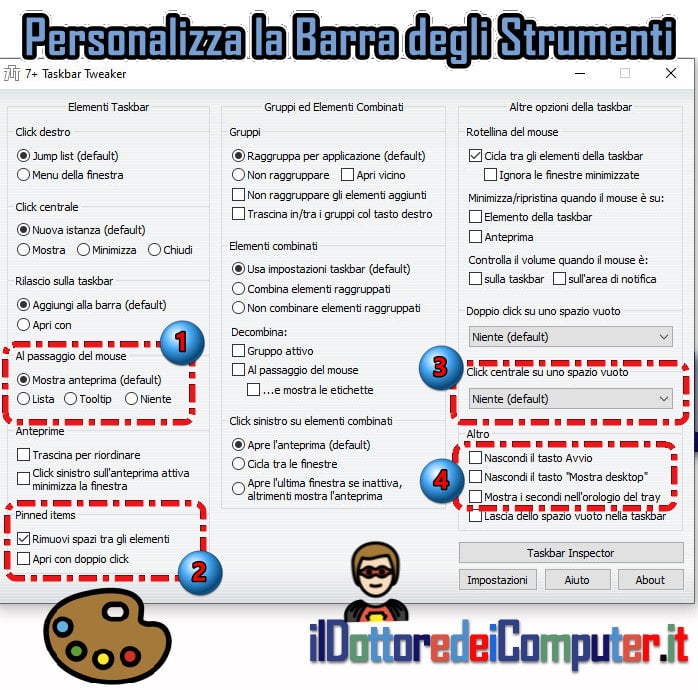 Personalizza la Barra delle Applicazioni secondo le tue Esigenze