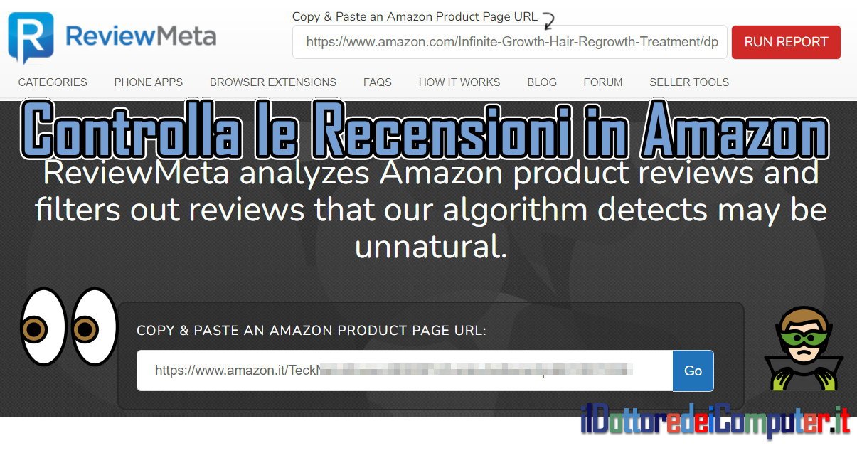 Controlla Se le Recensioni in Amazon sono Veritiere