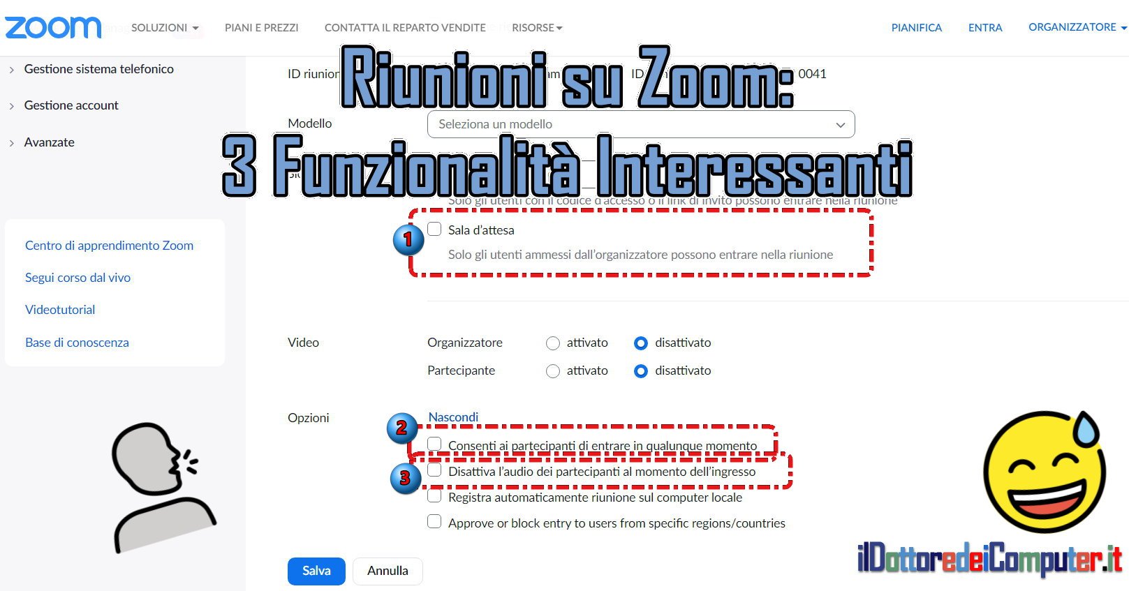 Zoom: 3 Funzionalità (+1 bonus) Interessanti