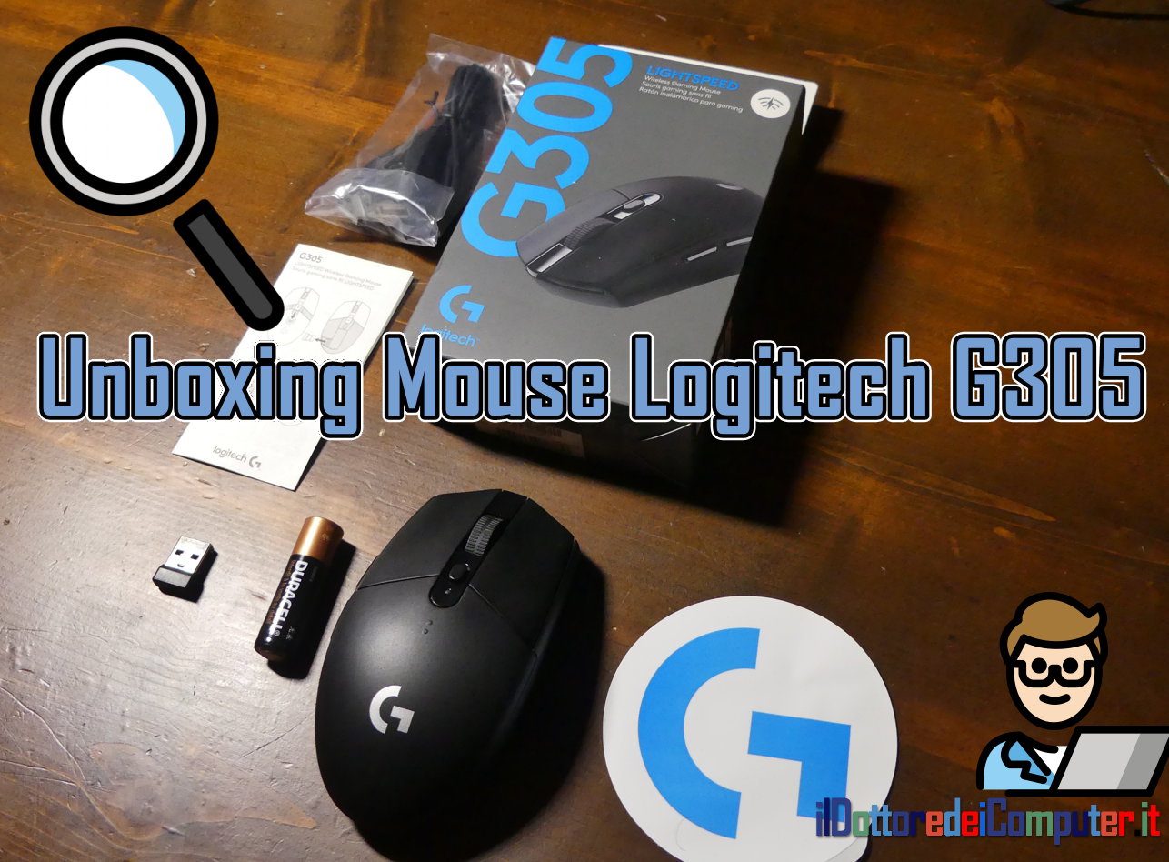 Unboxing del Mouse Logitech G305 (VIDEO)