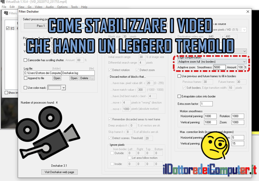 Come Stabilizzare i Video che hanno un Leggero Tremolio😎📹