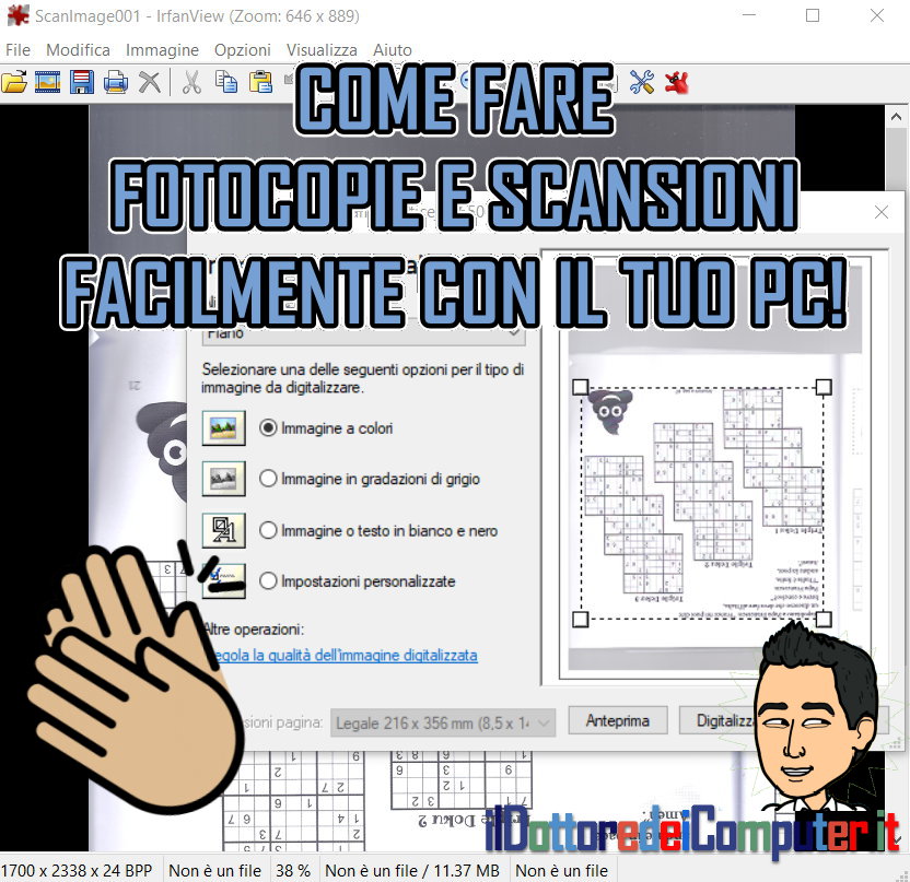 Come fare Fotocopie e Scansioni facilmente con il tuo PC🖨🤟