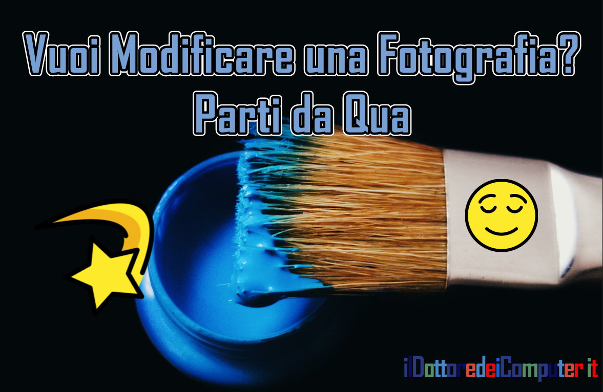 Vuoi Modificare una Fotografia? Parti da Qua!📸🎨