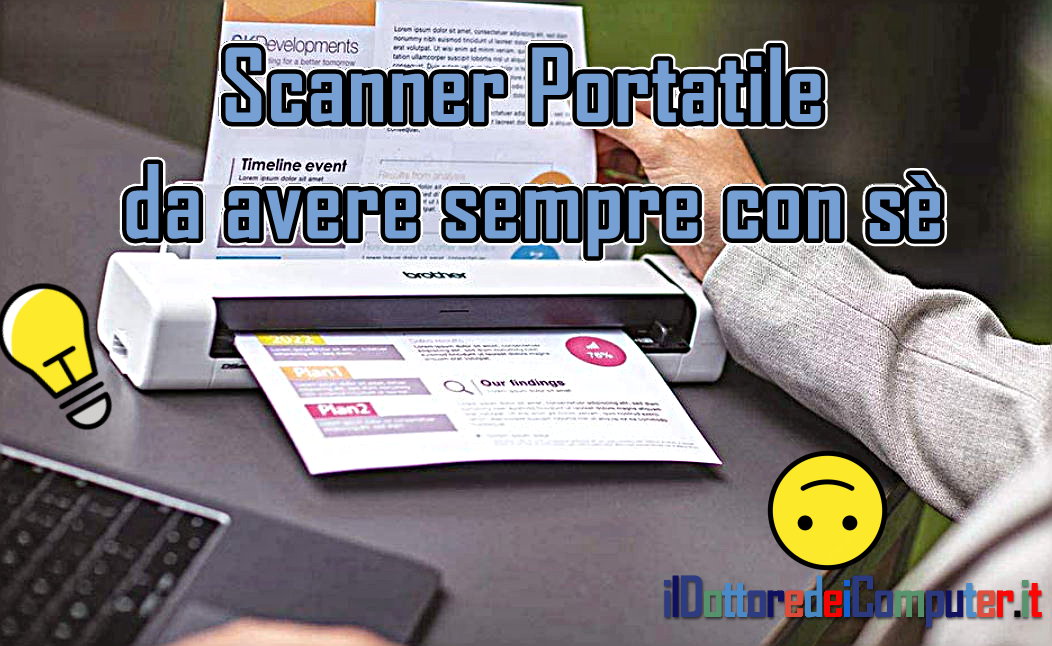 Scanner Portatile da Portare Sempre con Te 👨‍💼🖨