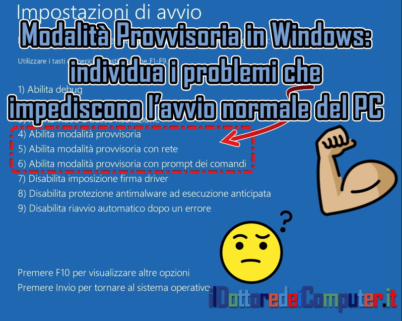Modalità Provvisoria in Windows: individua i problemi che impediscono l’avvio normale del PC 🛠💪