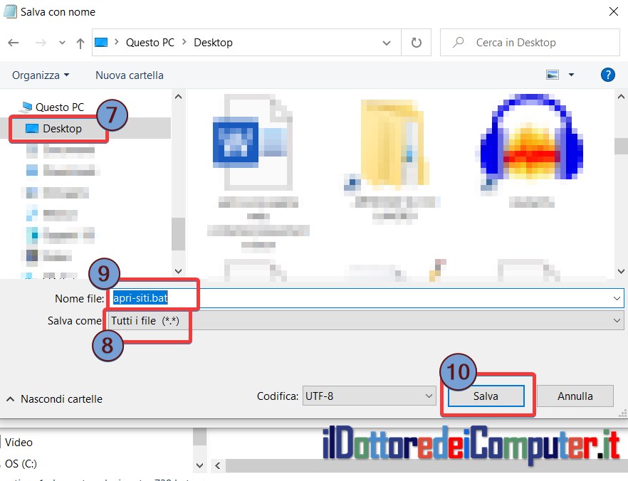 Come Aprire più siti Web contemporaneamente con un solo Clic